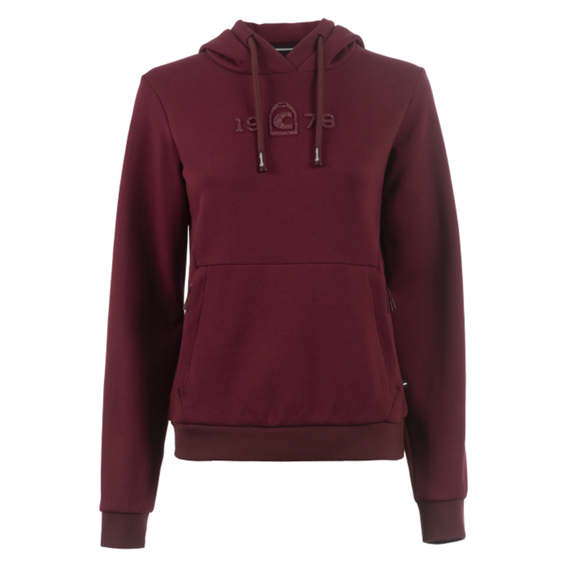 Cavallo Grazia Ladies Functional Hoody - Dark Red